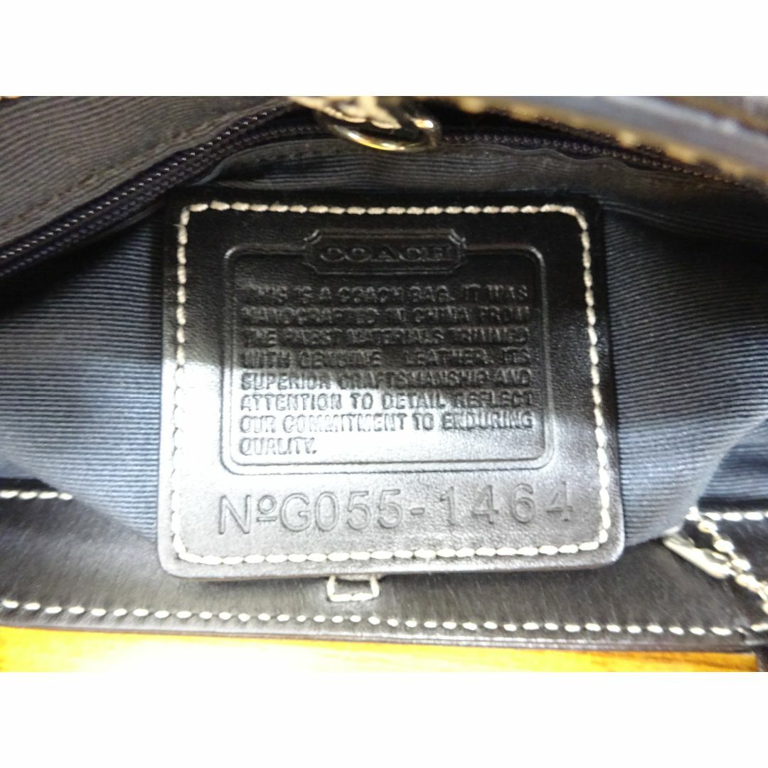 COACH(コーチ)のK広114/ COACH シグネチャー キャンバス レザー トートバッグ レディースのバッグ(トートバッグ)の商品写真