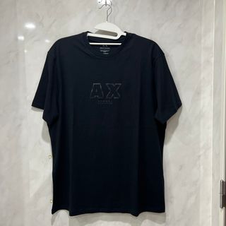 アルマーニエクスチェンジ　メンズ　半袖Ｔシャツ XL 黒 LL  タグ付き 新品