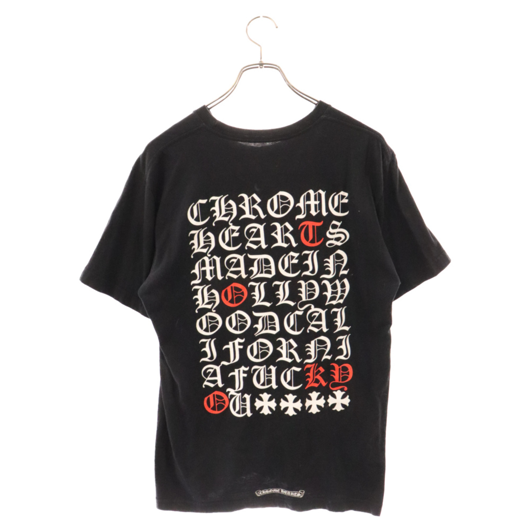 Chrome Hearts(クロムハーツ)のCHROME HEARTS クロムハーツ CH T-SHRT TOKYO LTD メイドインハリウッドバックプリントTシャツ ブラック メンズのトップス(Tシャツ/カットソー(半袖/袖なし))の商品写真