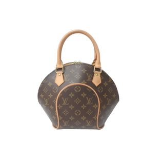 ルイヴィトン(LOUIS VUITTON)のLOUIS VUITTON ルイヴィトン エリプスPM ハンドバッグ M51127 モノグラムキャンバス ブラウン ゴールド金具 美品 中古 63512(ハンドバッグ)