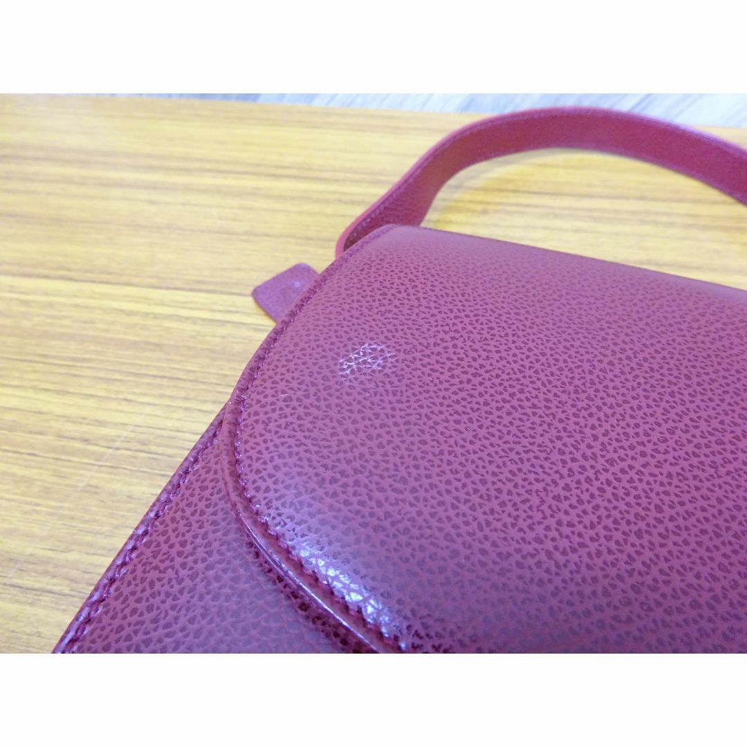 COACH(コーチ)のK博020/ COACH オールドコーチ レザー レッド系 レディースのバッグ(ショルダーバッグ)の商品写真