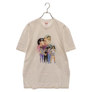 シュプリーム(Supreme)のSUPREME シュプリーム 17AW Kiss Tee キスイラストプリント コットン半袖Tシャツ カットソー ホワイト(Tシャツ/カットソー(半袖/袖なし))