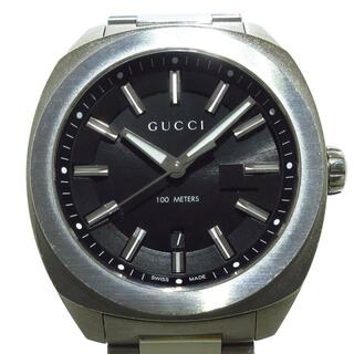 グッチ(Gucci)のGUCCI(グッチ) 腕時計 - 142.3 メンズ 黒(その他)