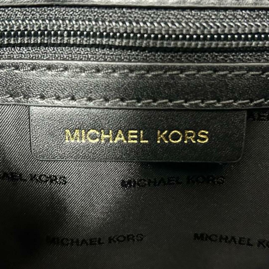 Michael Kors(マイケルコース)のMICHAEL KORS(マイケルコース) ショルダーバッグ美品  - 黒 ストラップ着脱可 レザー レディースのバッグ(ショルダーバッグ)の商品写真