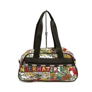 レスポートサック(LeSportsac)のLESPORTSAC(レスポートサック) ハンドバッグ - グレーベージュ×イエロー×マルチ レスポナイロン(ハンドバッグ)