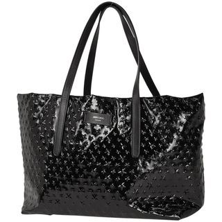 JIMMY CHOO - ジミーチュウ ロゴ トートバッグ レディース 【中古】