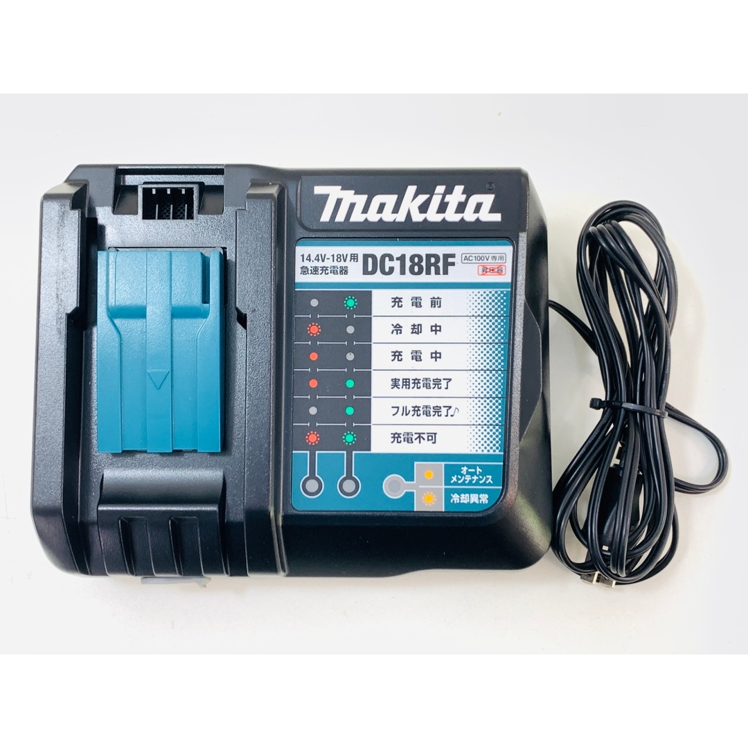 Makita(マキタ)の美品■マキタ 正規品 急速充電器 DC18RF USBポート付 14.4V 18V バッテリー 対応 makita 充電 工具 BL1830 BL1860B スポーツ/アウトドアの自転車(工具/メンテナンス)の商品写真