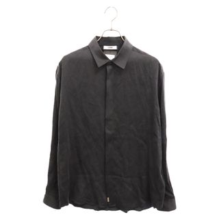 BALR. ボーラー DEMY BOX SILK SHIRT シルク 長袖 シャツ ブラック 8719777179971(シャツ)