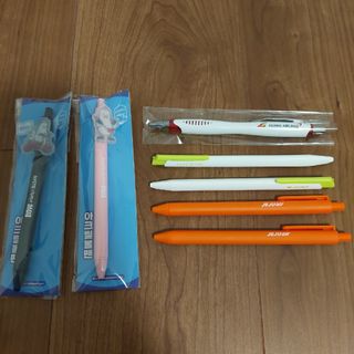 アシアナ航空、ジンエアー、チェジュ航空、釜山 ボールペン ☆新品(航空機)