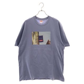 シュプリーム(Supreme)のSUPREME シュプリーム 19AW Banner Tee バナー 半袖Tシャツ カットソー ブルー(Tシャツ/カットソー(半袖/袖なし))