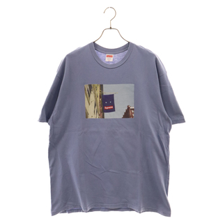 シュプリーム(Supreme)のSUPREME シュプリーム 19AW Banner Tee バナー 半袖Tシャツ カットソー ブルー(Tシャツ/カットソー(半袖/袖なし))
