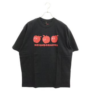 ネイバーフッド(NEIGHBORHOOD)のNEIGHBORHOOD ネイバーフッド 23AW フロントプリント半袖Tシャツ ブラック 232PCNH-ST19(Tシャツ/カットソー(半袖/袖なし))