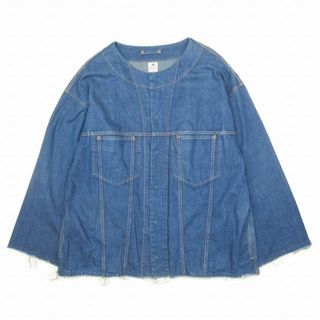 美品 16AW サスクワッチファブリックス デニムシャツジャケット L(ブルゾン)