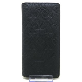 ルイヴィトン(LOUIS VUITTON)のLOUIS VUITTON(ルイヴィトン) 長財布 トリヨンモノグラム美品  ポルトフォイユブラザ M69038 ノワール トリヨンレザー（皮革の種類：牛革）(財布)