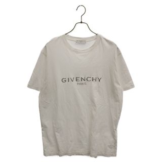 ジバンシィ(GIVENCHY)のGIVENCHY ジバンシィ 22SS フロントロゴ クルーネックカットソー 半袖Tシャツ ホワイト BM70WV3002(Tシャツ/カットソー(半袖/袖なし))