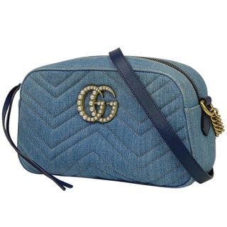 グッチ(Gucci)のグッチ GGマーモント チェーン ショルダーバッグ レディース 【中古】(ショルダーバッグ)