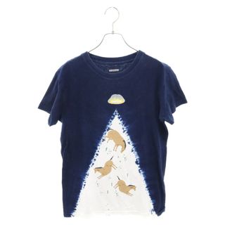 キャピタル(KAPITAL)のKAPITAL キャピタル 藍染め ホースプリント 半袖Tシャツ ネイビー(Tシャツ/カットソー(半袖/袖なし))