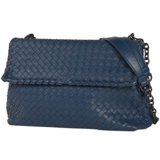 ボッテガヴェネタ(Bottega Veneta)のボッテガヴェネタ イントレチャート チェーン ショルダーバッグ レディース 【中古】(ショルダーバッグ)