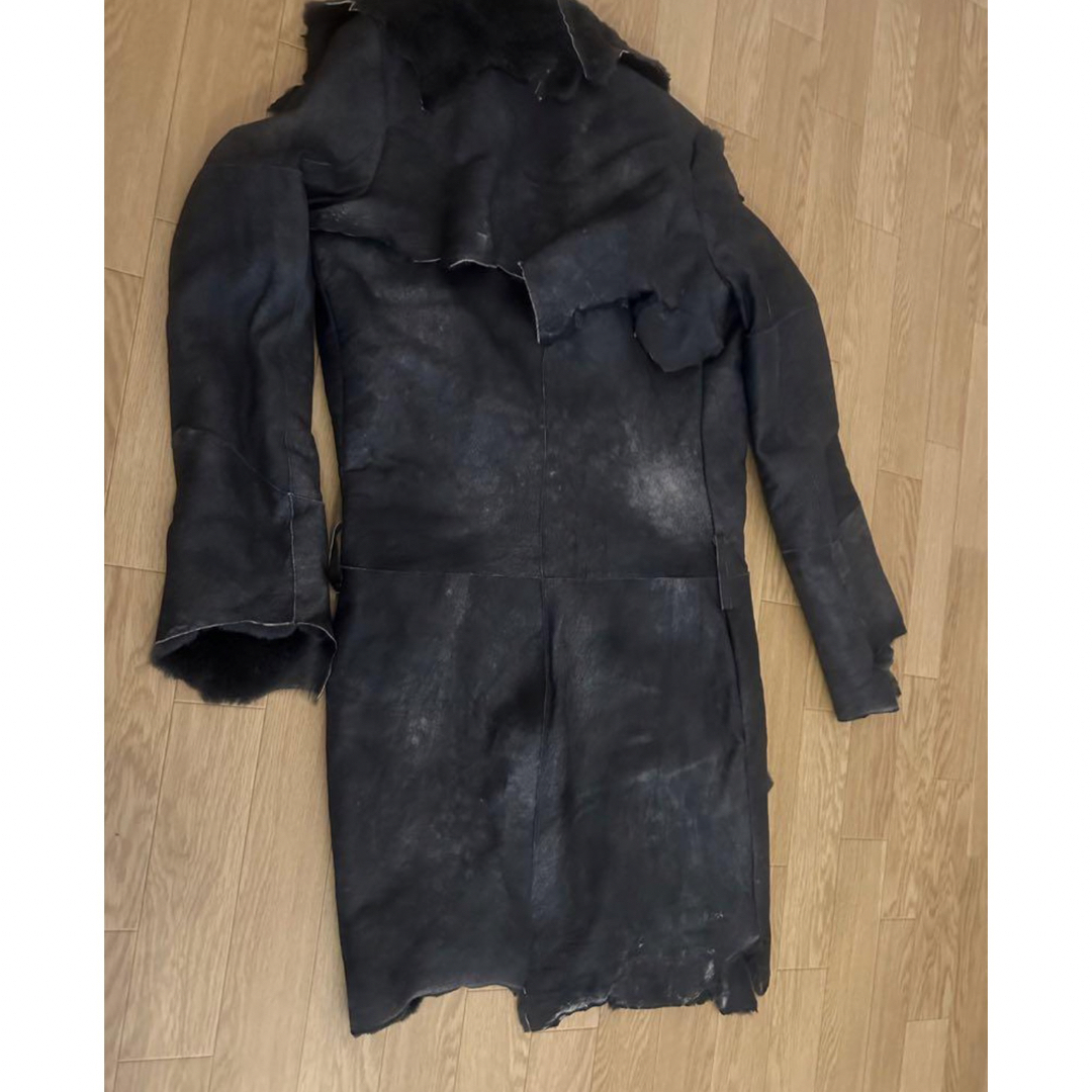 THE FIRST(ザファースト)のザ・ファースト　本革コート　レディースコート レディースのジャケット/アウター(毛皮/ファーコート)の商品写真