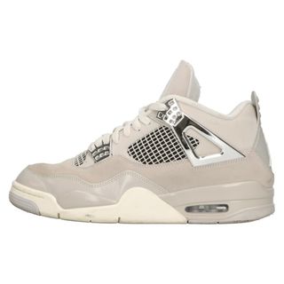 ナイキ(NIKE)のNIKE ナイキ WMNS Air Jordan 4 Retro Frozen Moments ウィメンズ エアジョーダン4 AQ9129-001レトロ フローズンモーメンツ ハイカットスニーカー グレー US10,5/27,5(スニーカー)