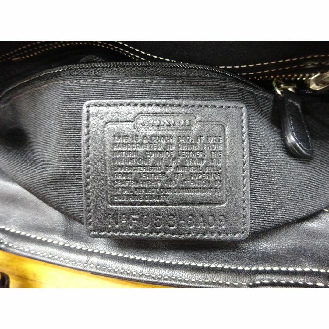 COACH(コーチ)のＫ広116/ COACH コーチ レザー ハンドバッグ 8A09 レディースのバッグ(ハンドバッグ)の商品写真