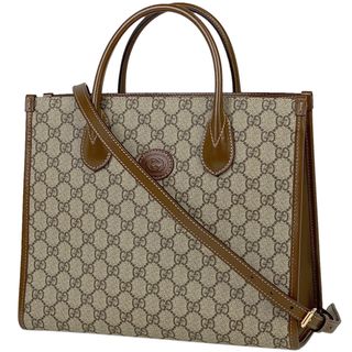 グッチ(Gucci)のグッチ GG柄 スモール トートバッグ レディース 【中古】(トートバッグ)