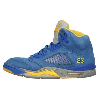 ナイキ(NIKE)のNIKE ナイキ AIR JORDAN 5 JSP Laney CD2720-400 エア ジョーダン 5 JSP レイニー ハイカットスニーカー ブルー/イエロー US10/28.0cm(スニーカー)