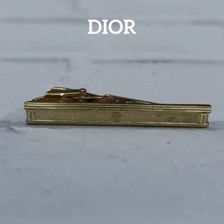 クリスチャンディオール(Christian Dior)の【匿名配送】 DIOR ディオール タイピン ゴールド ロゴ 5(ネクタイピン)