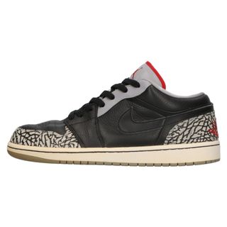 ナイキ(NIKE)のNIKE ナイキ AIR JORDAN 1 PHAT LOW エアジョーダン 1 ファット ロウ ローカット スニーカー ブラック US9/27cm 338145‐062(スニーカー)