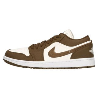 ナイキ(NIKE)のNIKE ナイキ WMNS AIR JORDAN 1 LOW SE ウィメンズ エア ジョーダン1 ロー SE ローカットスニーカー ブラウン/ホワイト US11.5 DV0426-301(スニーカー)