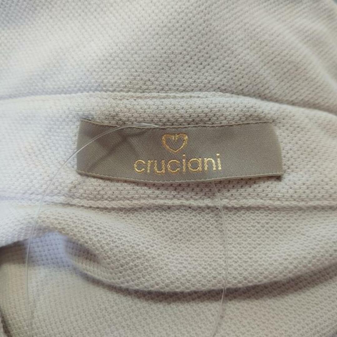 Cruciani(クルチアーニ)のCruciani(クルチアーニ) 半袖ポロシャツ サイズ52 メンズ美品  - ライトグレー メンズのトップス(ポロシャツ)の商品写真