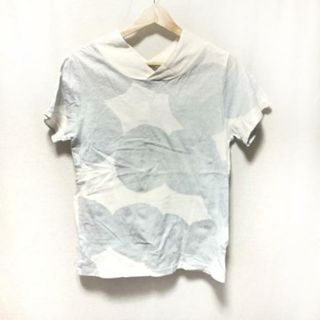 ソウソウ(SOU・SOU)のSOU・SOU(ソウソウ) 半袖Tシャツ サイズL レディース美品  - 白×ライトブルー ジバン(Tシャツ(半袖/袖なし))