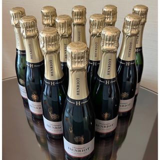 モエエシャンドン(MOËT & CHANDON)のアンリオ ブリュット スーヴェラン  375ml ハーフ　12本セット。(シャンパン/スパークリングワイン)