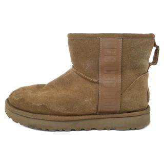 アグ(UGG)のUGG アグ Classic Mini Side Logo CHESTNUT クラシック ミニ サイドロゴ ショートブーツ レディース ブラウン US6/23cm 1122558(ブーツ)