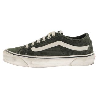 ヴァンズ(VANS)のVANS ヴァンズ Bess Ni VN0A4BTHT91 スエード コーデュロイ 切替 ローカットスニーカー カーキ US8.5/26.5cm(スニーカー)