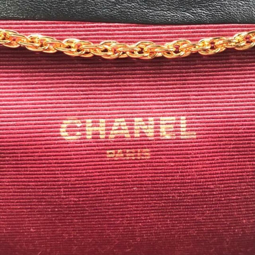 CHANEL(シャネル)の美品 CHANEL シャネル ココマーク マトラッセ コットンジャージ ミニ チェーン ショルダー バッグ ブラック a3396 レディースのバッグ(ショルダーバッグ)の商品写真