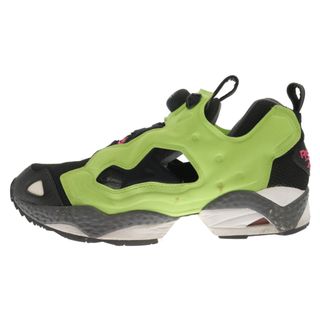 Reebok - Reebok リーボック INSTAPUMP FURY インスタポンプフューリー ローカットスニーカー ブラック/グリーン US10/28cm J82266