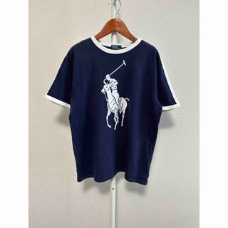 ラルフローレン(Ralph Lauren)のラルフローレン　ビックポニー　リンガーT  ネイビー(Tシャツ(半袖/袖なし))