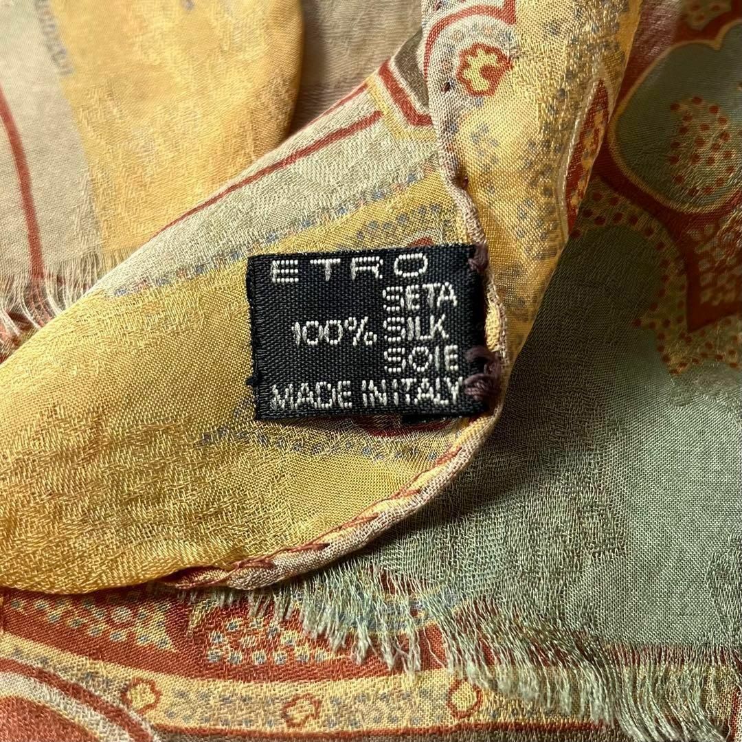 ETRO(エトロ)のエトロ　シルクストール レディースのファッション小物(ストール/パシュミナ)の商品写真