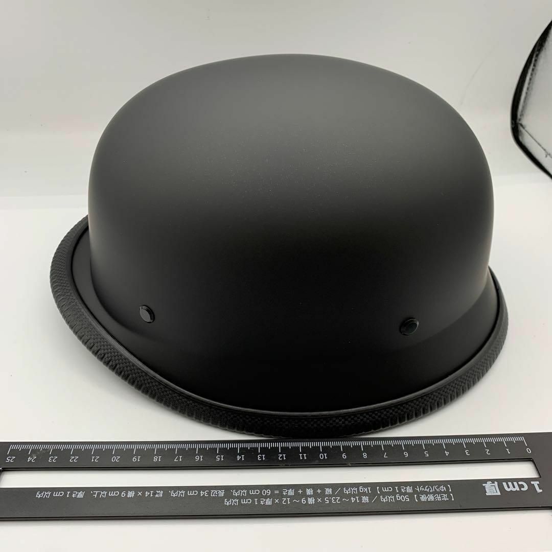 装飾用 半ヘル ジャーマンヘルメット ナチヘル マットブラック 装飾用 半ヘル ジャーマンヘルメット ナチヘル マットブラック