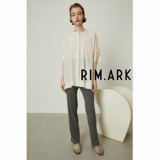 リムアーク(RIM.ARK)のRIM.ARK Scarf SH リムアーク ベージュ 0507(シャツ/ブラウス(半袖/袖なし))