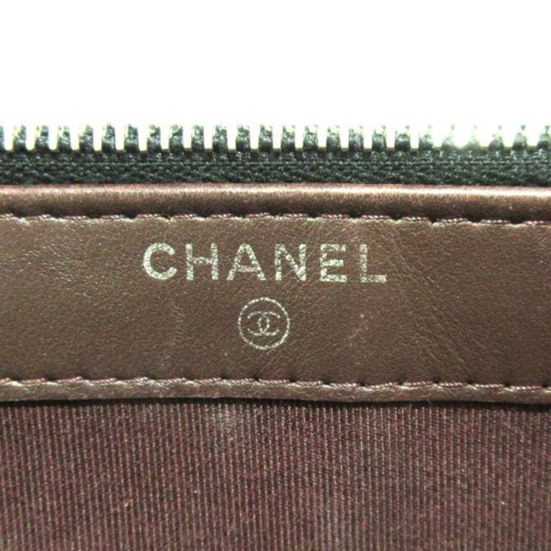 CHANEL(シャネル)のCHANEL(シャネル) 財布 マトラッセ A82527 黒 チェーンウォレット/シルバー金具/ストラップ取外し可 ラムスキン レディースのファッション小物(財布)の商品写真