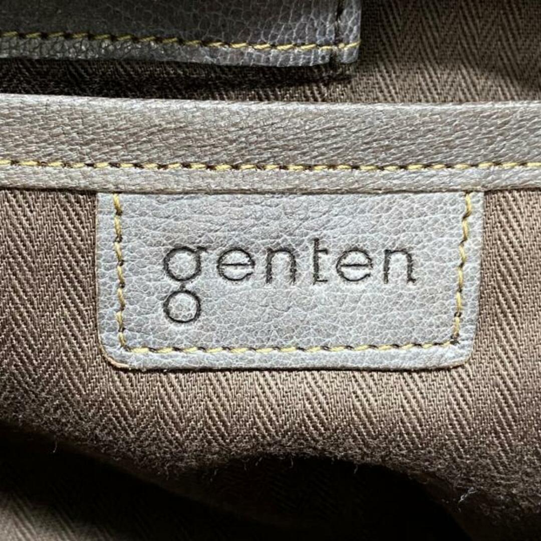 genten(ゲンテン)のgenten(ゲンテン) ハンドバッグ レディース - グレー レザー レディースのバッグ(ハンドバッグ)の商品写真