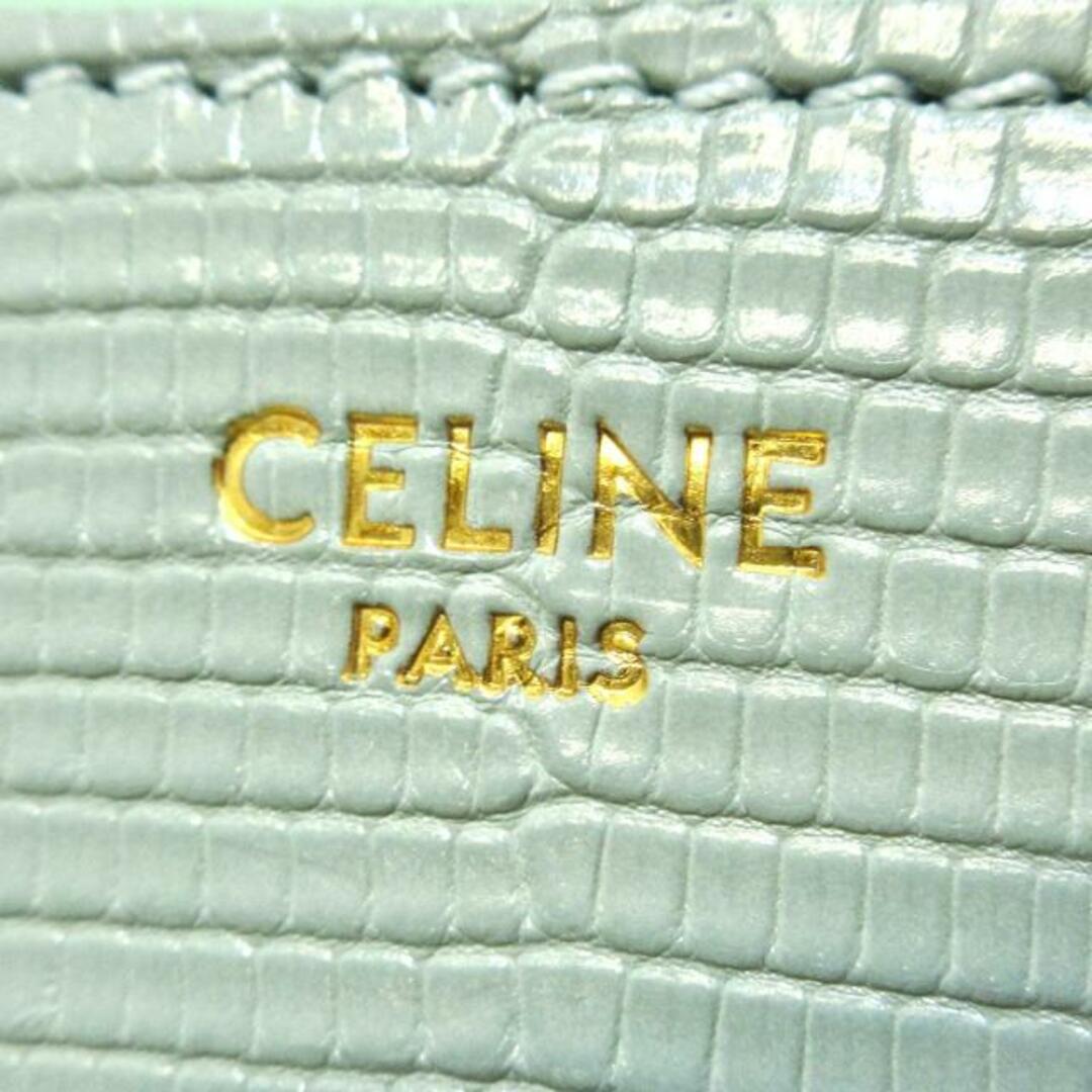 celine(セリーヌ)のCELINE(セリーヌ) ハンドバッグ 16(セーズ) ミニ 197984BFE.29VD グレーグリーン リザード レディースのバッグ(ハンドバッグ)の商品写真