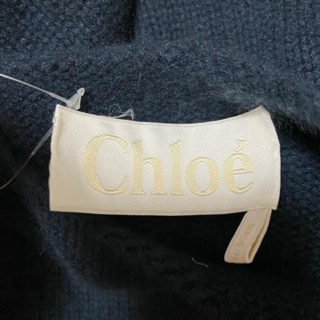 Chloe(クロエ)のChloe(クロエ) 長袖セーター サイズXS レディース ネイビー カシミヤ/ショート丈 レディースのトップス(ニット/セーター)の商品写真