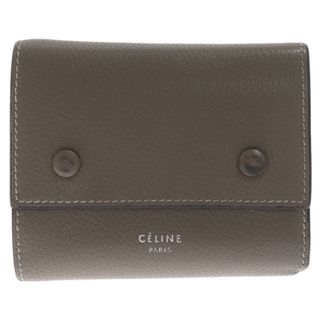 セリーヌ(celine)のCELINE セリーヌ スモール フォールデッド マルチファンクション ウォレット 折財布 ブラウン(折り財布)