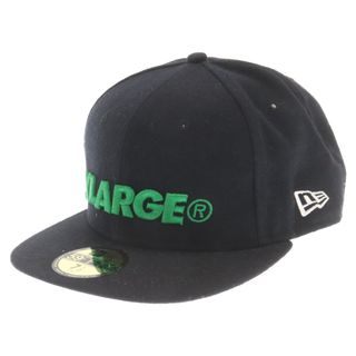 エクストララージ(XLARGE)のX-LARGE エクストララージ ×NEW ERA ×ニューエラ ロゴ刺繍 59FIFTY ベースボールキャップ 7 1/2 ブラック/グリーン(キャップ)