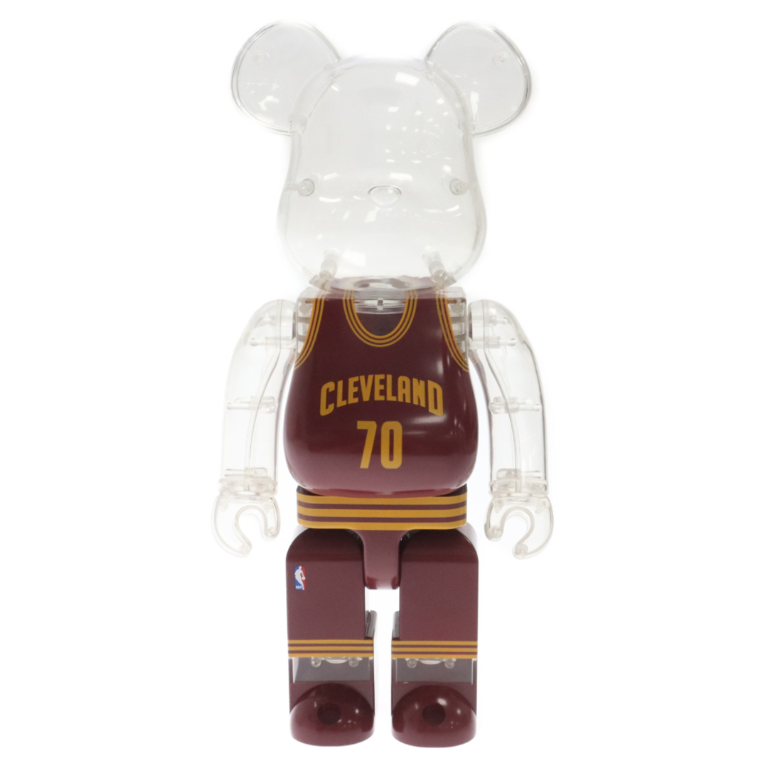 MEDICOM TOY(メディコムトイ)のMEDICOM TOY メディコムトイ BE@RBRICK x NBA Cleveland Cavaliers 400% ベアブリック クリーブランド キャバリアーズ フィギュア 人形 ボルドー エンタメ/ホビーのフィギュア(その他)の商品写真