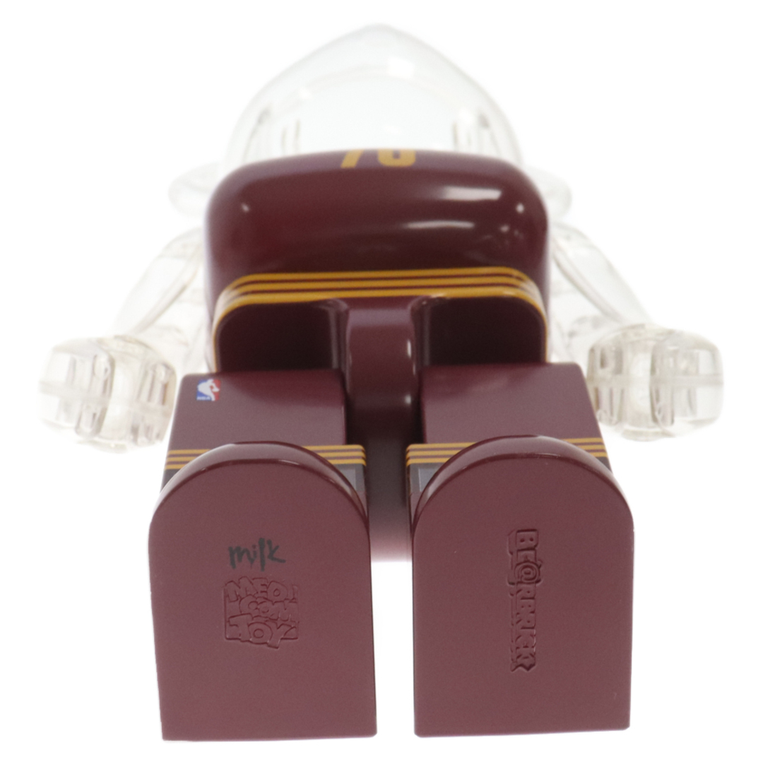 MEDICOM TOY(メディコムトイ)のMEDICOM TOY メディコムトイ BE@RBRICK x NBA Cleveland Cavaliers 400% ベアブリック クリーブランド キャバリアーズ フィギュア 人形 ボルドー エンタメ/ホビーのフィギュア(その他)の商品写真