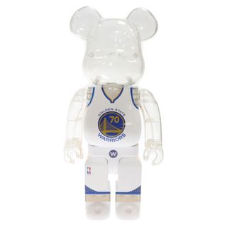 メディコムトイ(MEDICOM TOY)のMEDICOM TOY メディコムトイ BE@RBRICK x NBA Golden State Warriors 400% ベアブリック ゴールデンステート ウォリアーズ フィギュア 人形 ホワイト(その他)